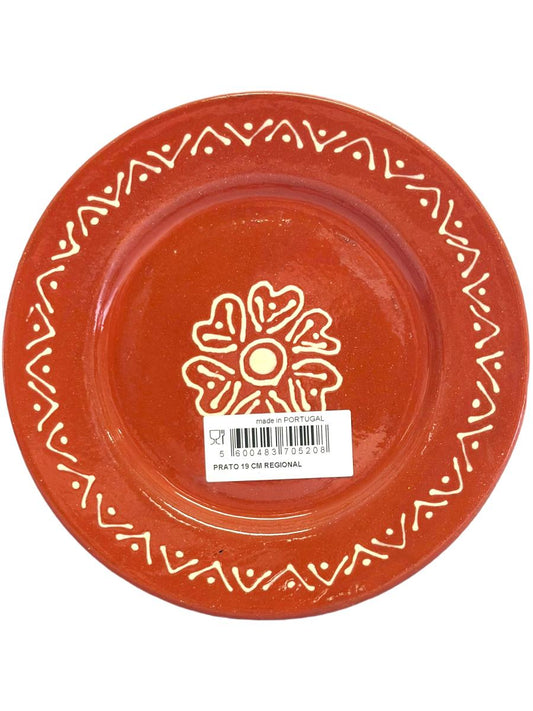 Edgar Picas Prato Portuguese Terracotta Plate 19cm