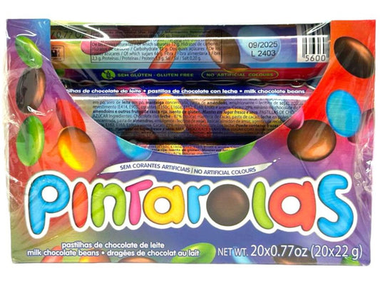 Pintarolas Milk Chocolate Sugar Coated Beans 20 units 440g total (Best Before 01-09-2025)