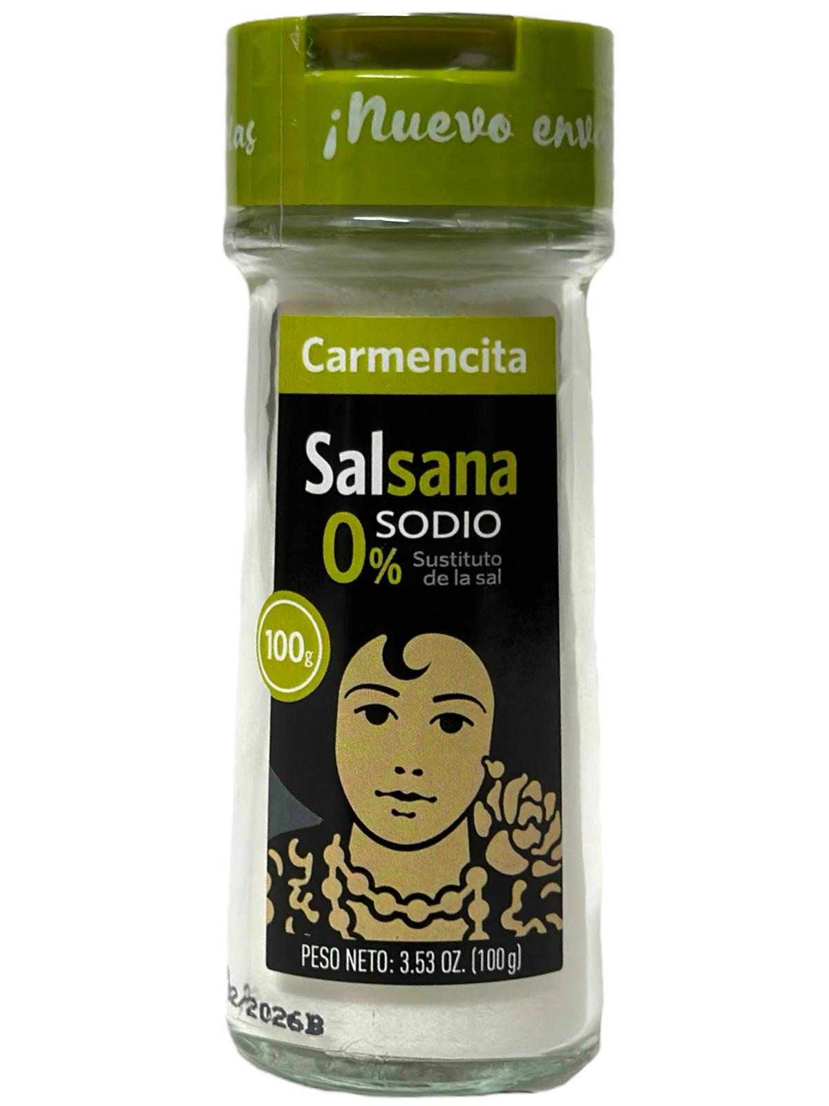 Carmencita Salsana 0% Sodium Salt 100g - 6 pack 600g total