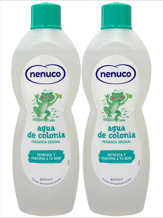 Nenuco Agua de Colonia Spanish Cologne Original 600ml Twin Pack 1200ml total