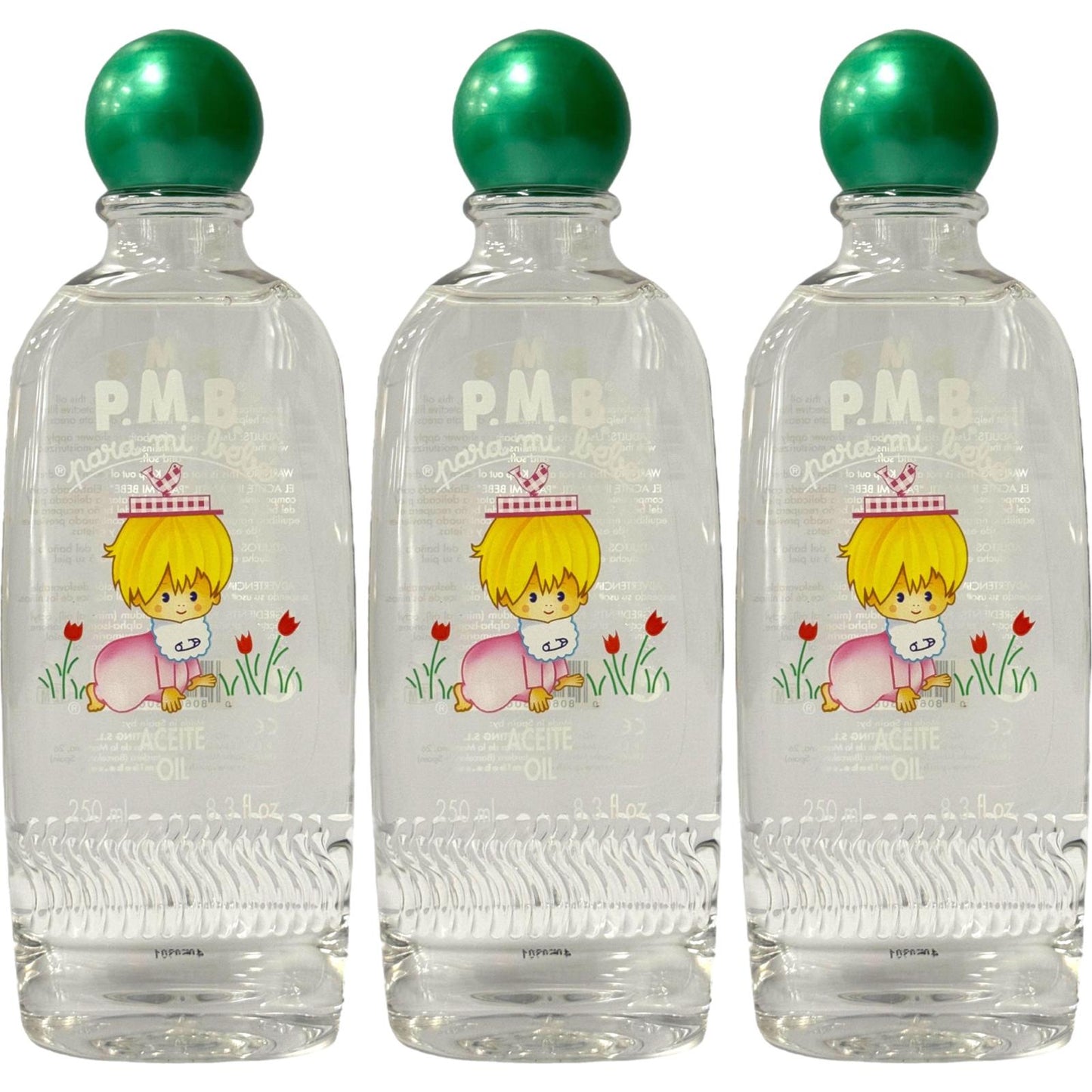 Para Mi Bebe Baby Oil 250ml 3 Pack 750ml Total