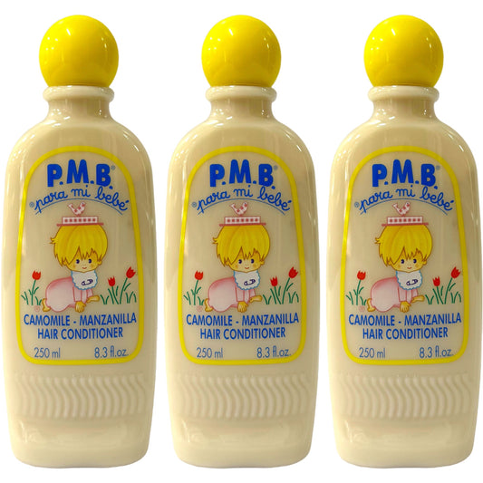 Para Mi Bebe Baby  Chamomile Hair Conditioner 250ml 3 Pack 750ml Total