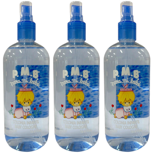 Para Mi Bebe Colonia Infantil Blue Baby Cologne Spray 500ml 3 Pack 1500ml Total