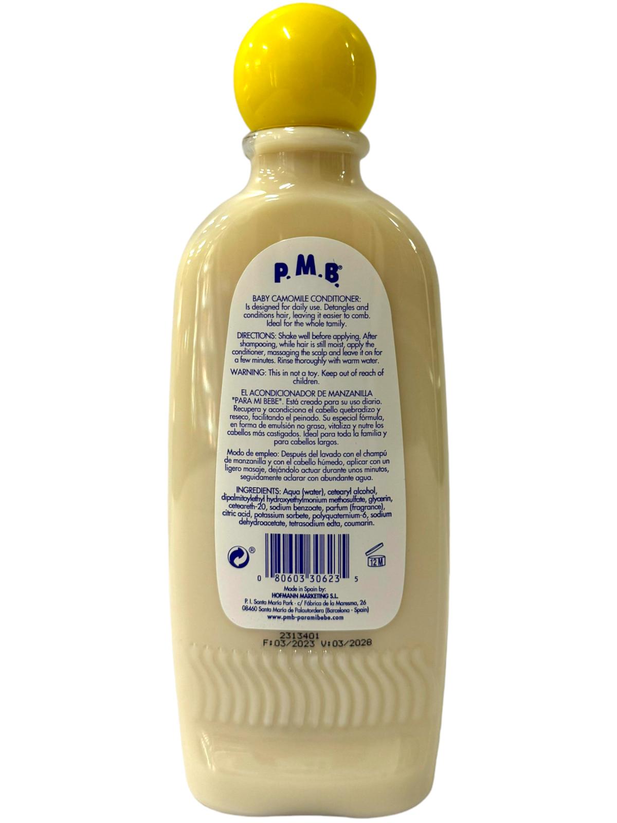 Para Mi Bebe Shampoo, Conditioner and Hair Detangler 250ml each Mixed Pack 750ml Total