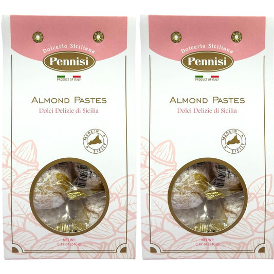 Pennisi Paste di Mandorla Almond Paste Biscuits 240g Twin Pack- 480g Total (Best Before 31-01-2025)