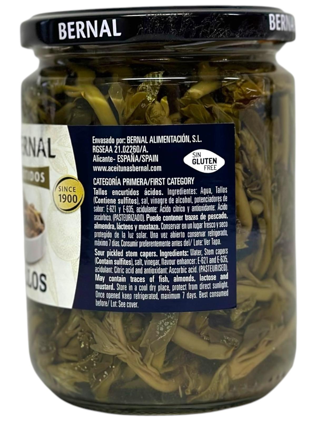 Bernal Encurtidos Tallos 300g