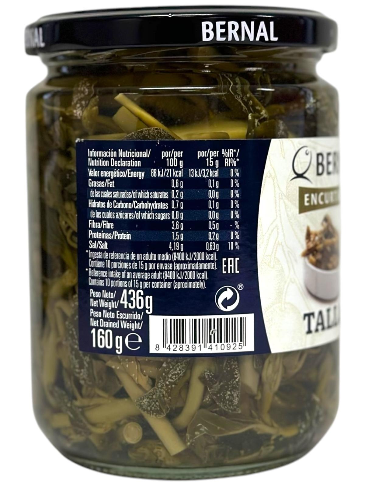 Bernal Encurtidos Tallos 300g