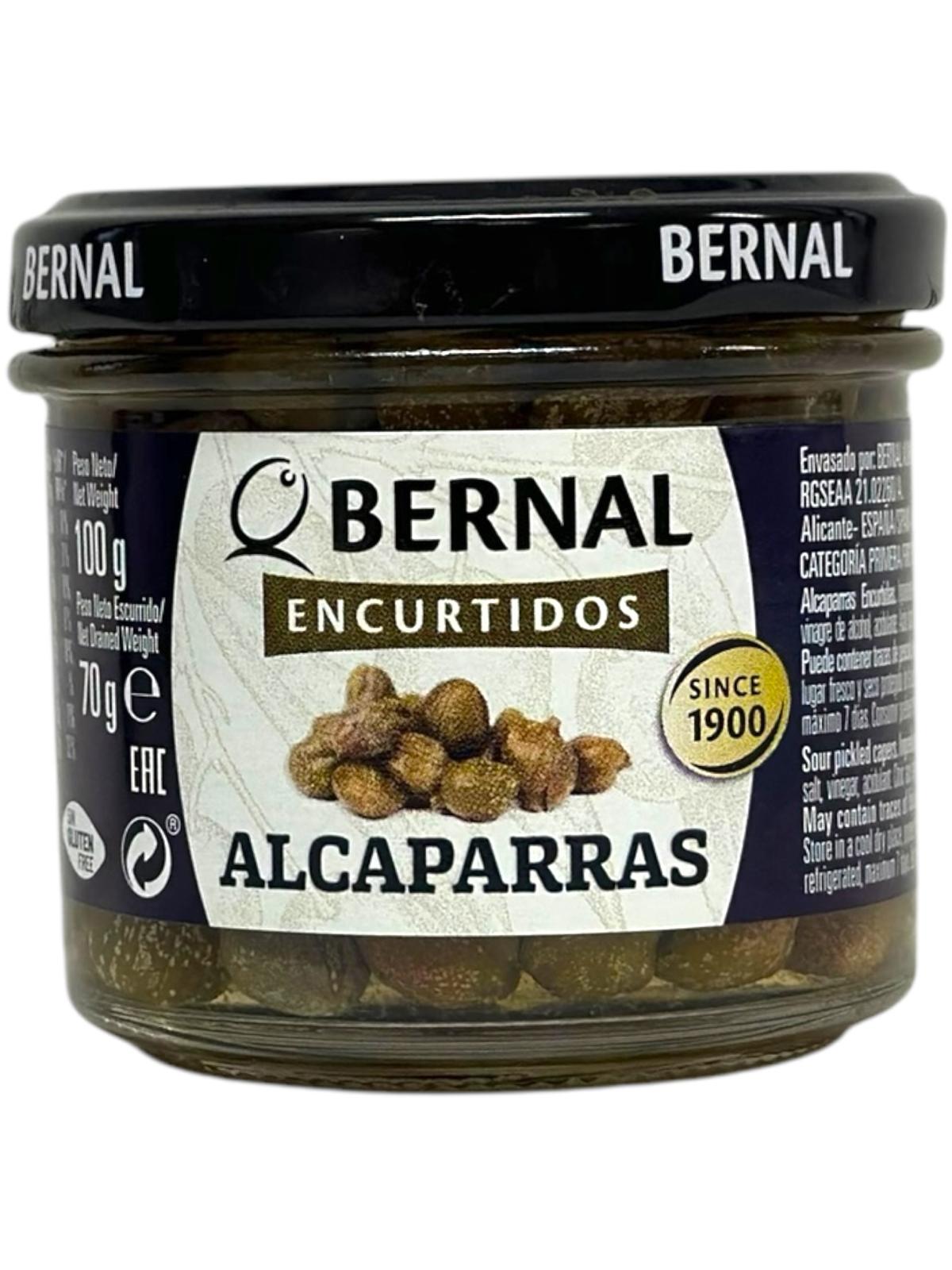 Bernal Encurtidos Alcaparras Capers 300g