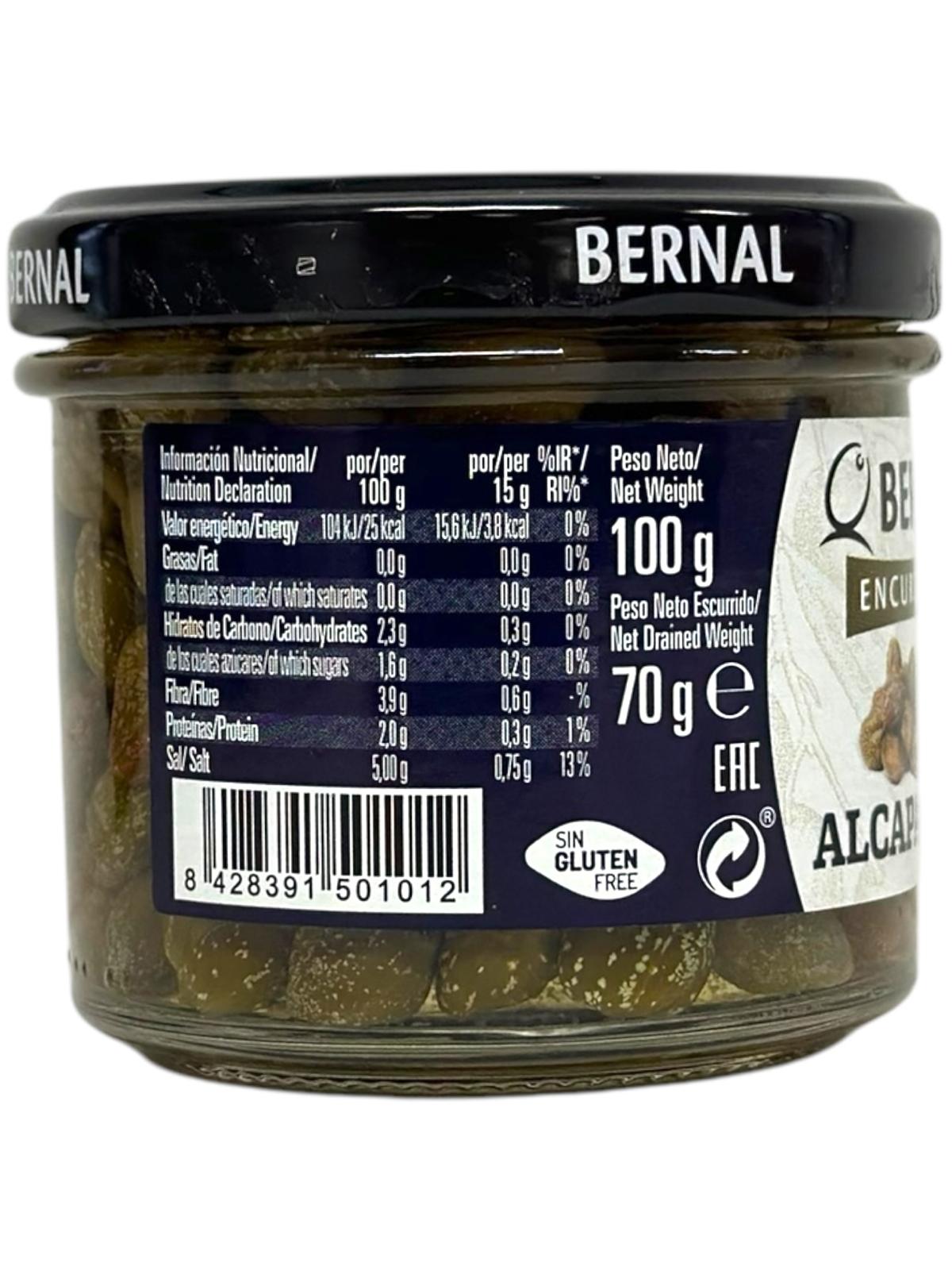 Bernal Encurtidos Alcaparras Capers 300g