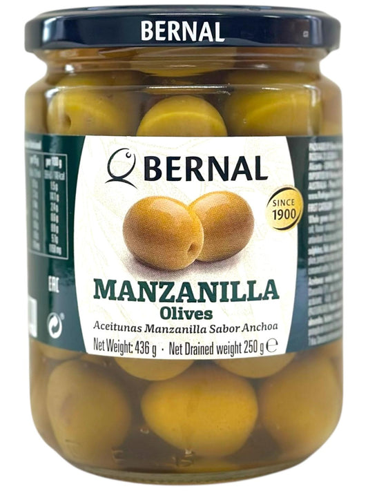 Bernal Manzanilla Olives 436g (Best Before 24-01-2027)