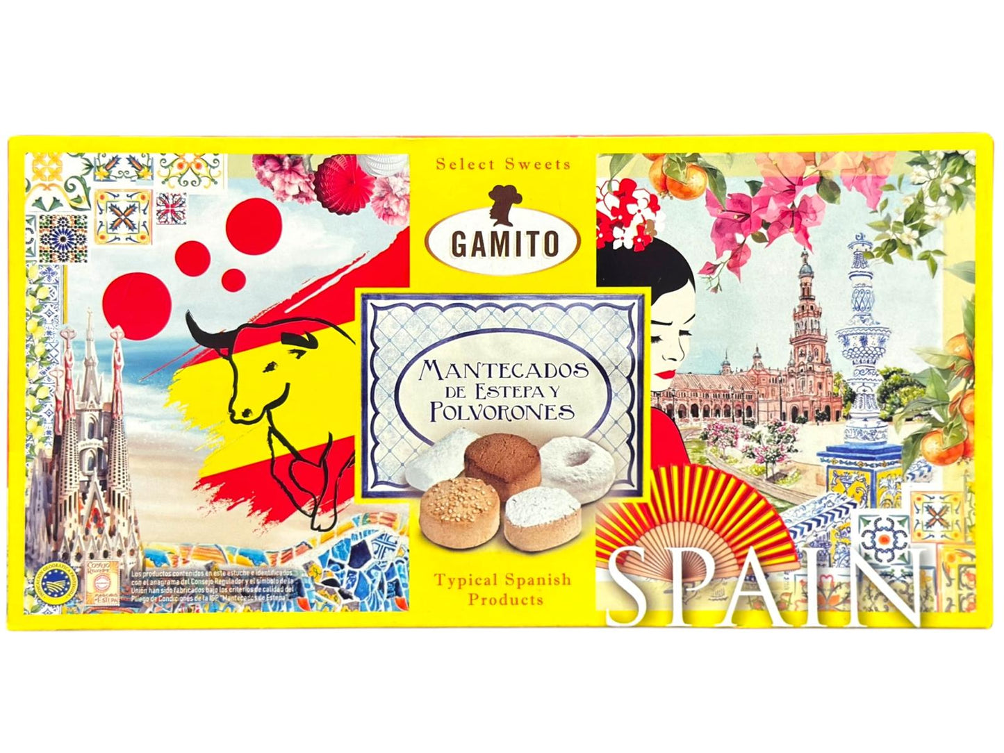 Gamito Assorted Spanish Christmas Biscuits No Manteca 300g