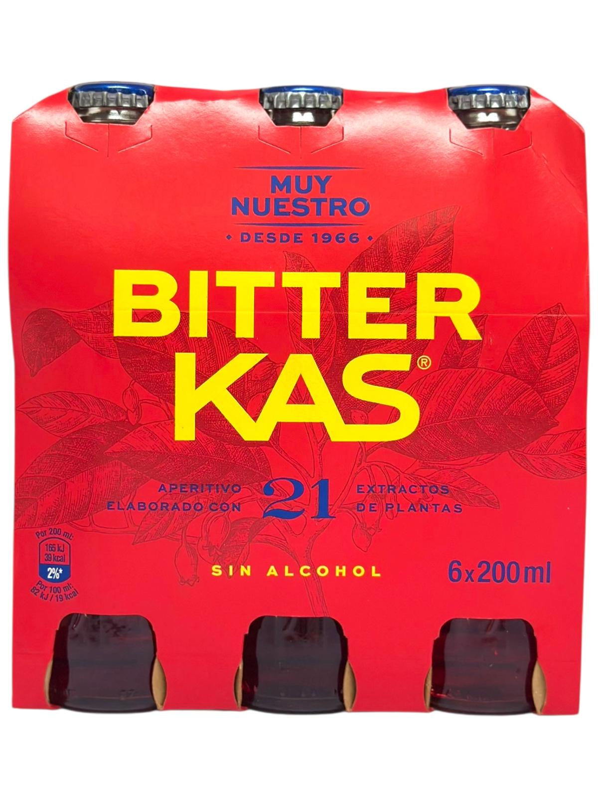 Muy Nuestro KAS Bitters Spanish - Soft Drink in glass 6 pack x 200ml