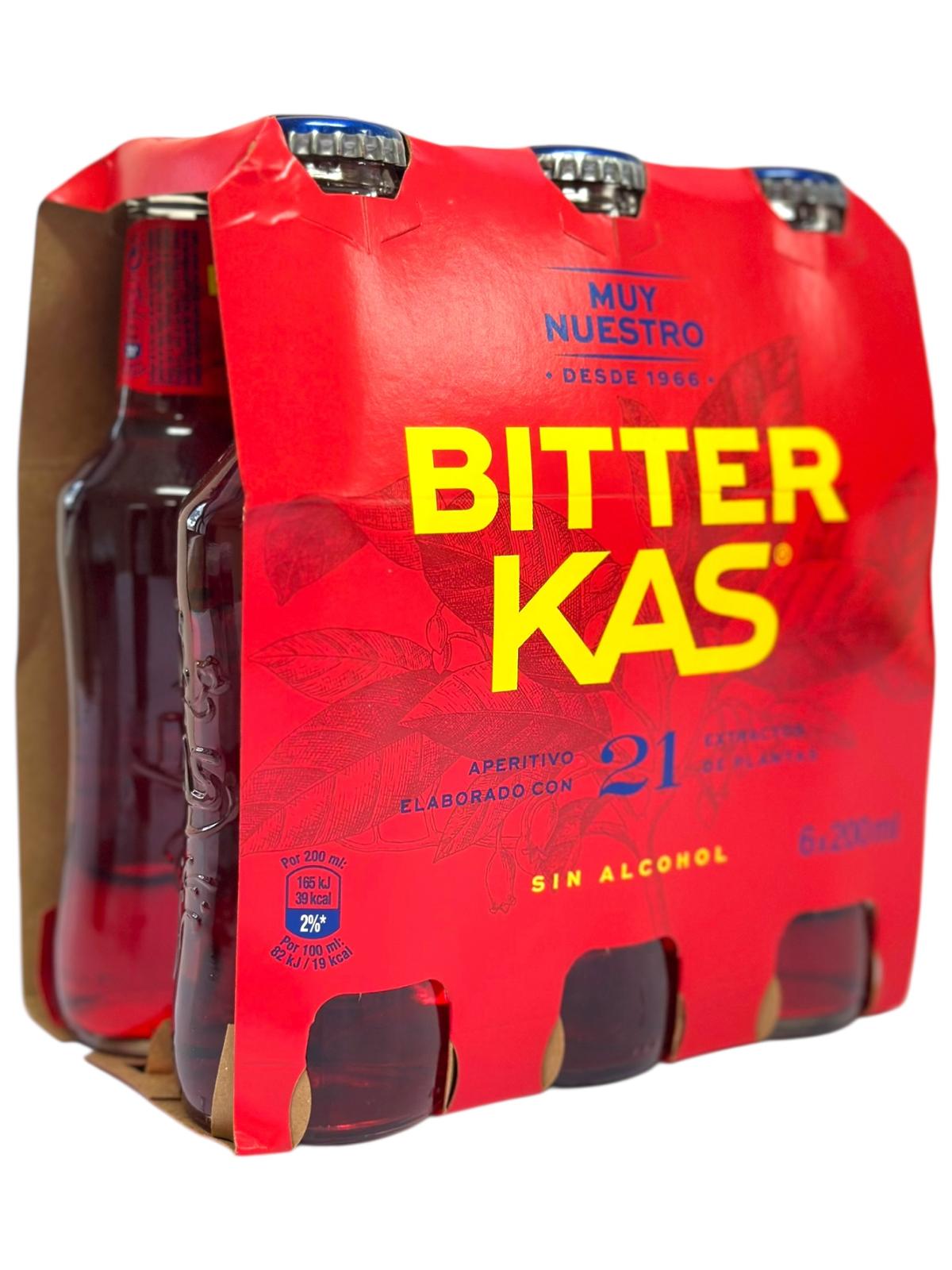 Muy Nuestro KAS Bitters Spanish - Soft Drink in glass 6 pack x 200ml