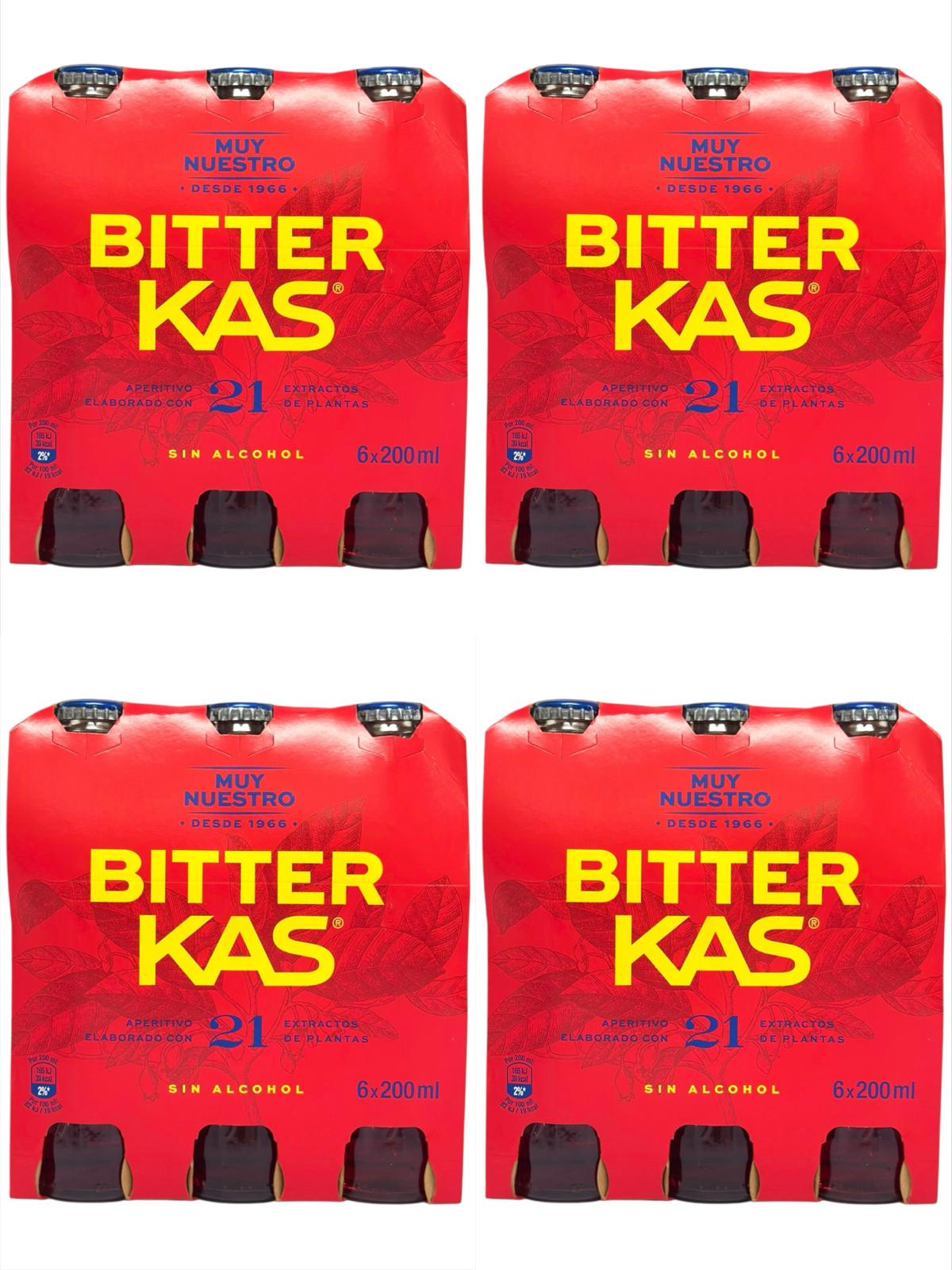 Muy Nuestro KAS Bitters Spanish - Soft Drink in glass 24 pack carton 2 ...