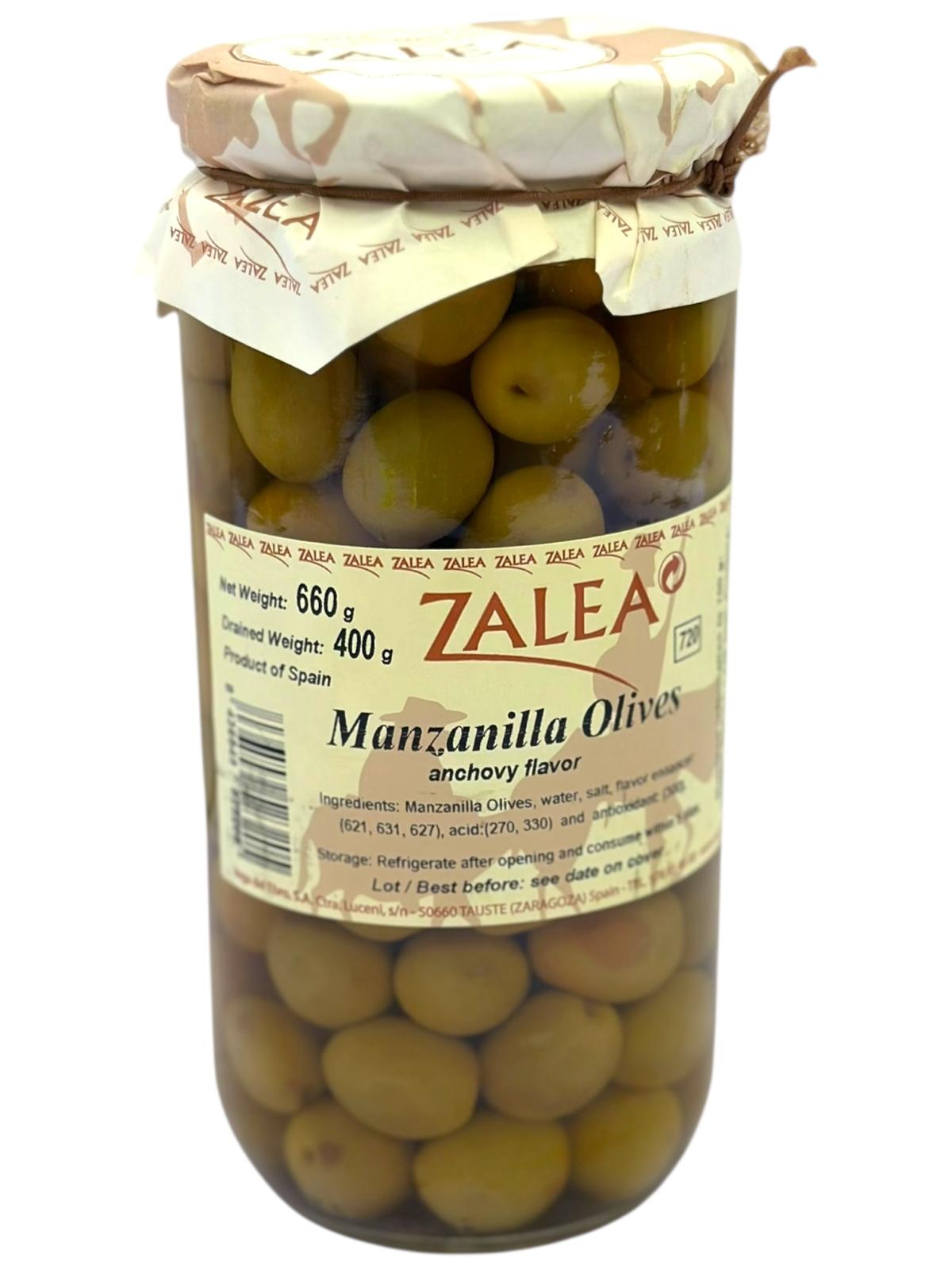 Zalea Aceitunas Manzanilla 660g (Best Before 21-10-2028)