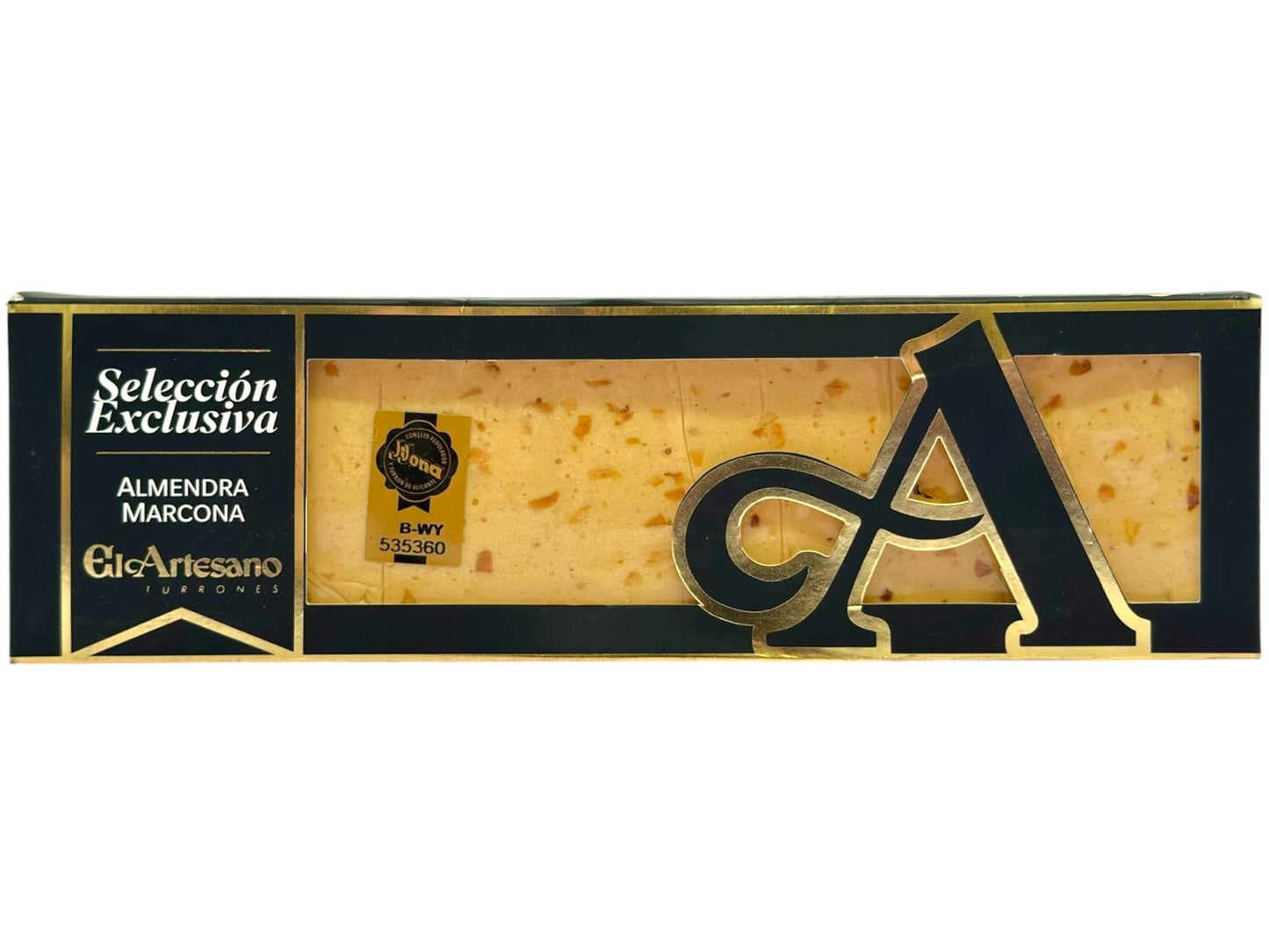 El Artesano Jijona Almendra Marcona Spanish Soft Almond Nougat 220g (Best Before 28-02-2027)