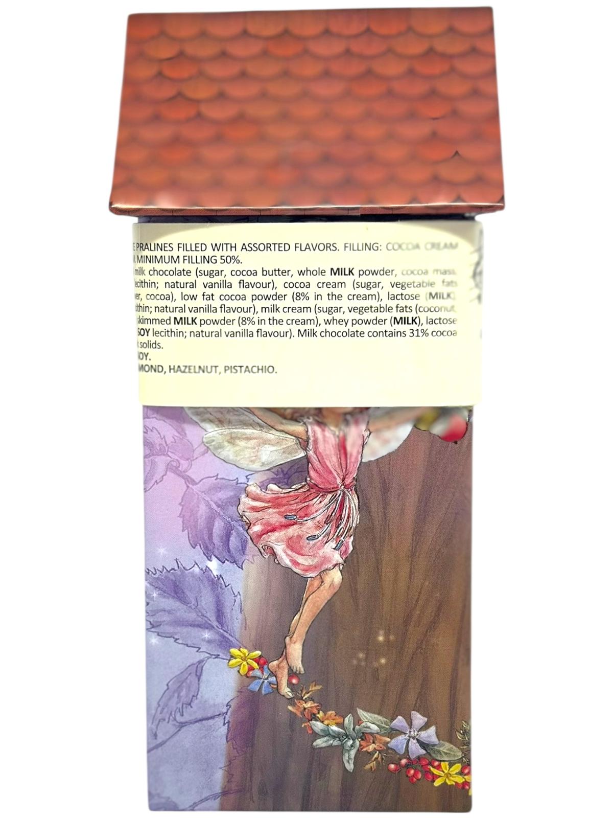 Marie Ange di Costa Italian Flower Fairy Music Box with Praline Chocolates--Casa degli Uccelli La Danza 140g (Best Before 31-12-2026)