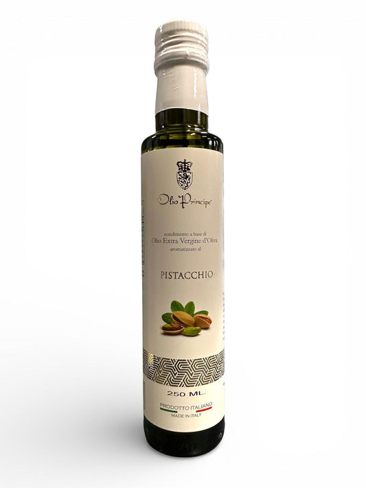 Olio Principe Sicilian Extra Virgin Olive Oil  flavoured with Pistacho  250ml
