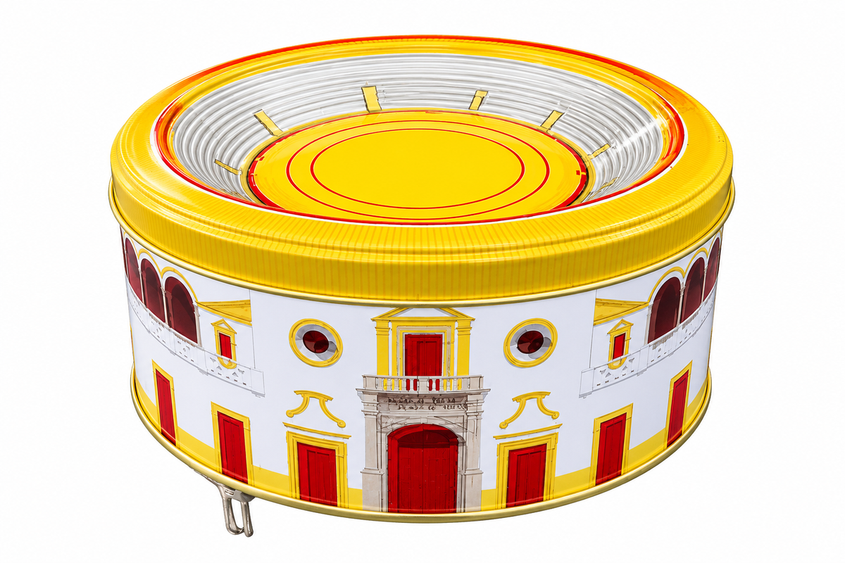 La Fortaleza Bull Fighting Tin Spanish Biscuits 200g (Best Before 30-05-2027)