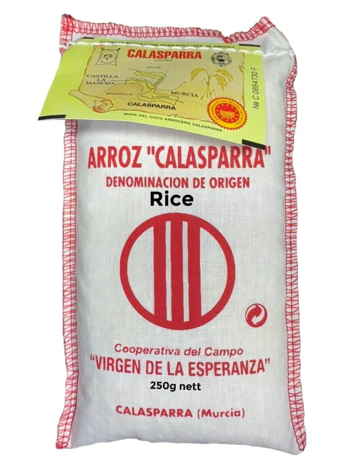 Virgen de la Esperanza Arroz Spanish Calasparra Rice 250g