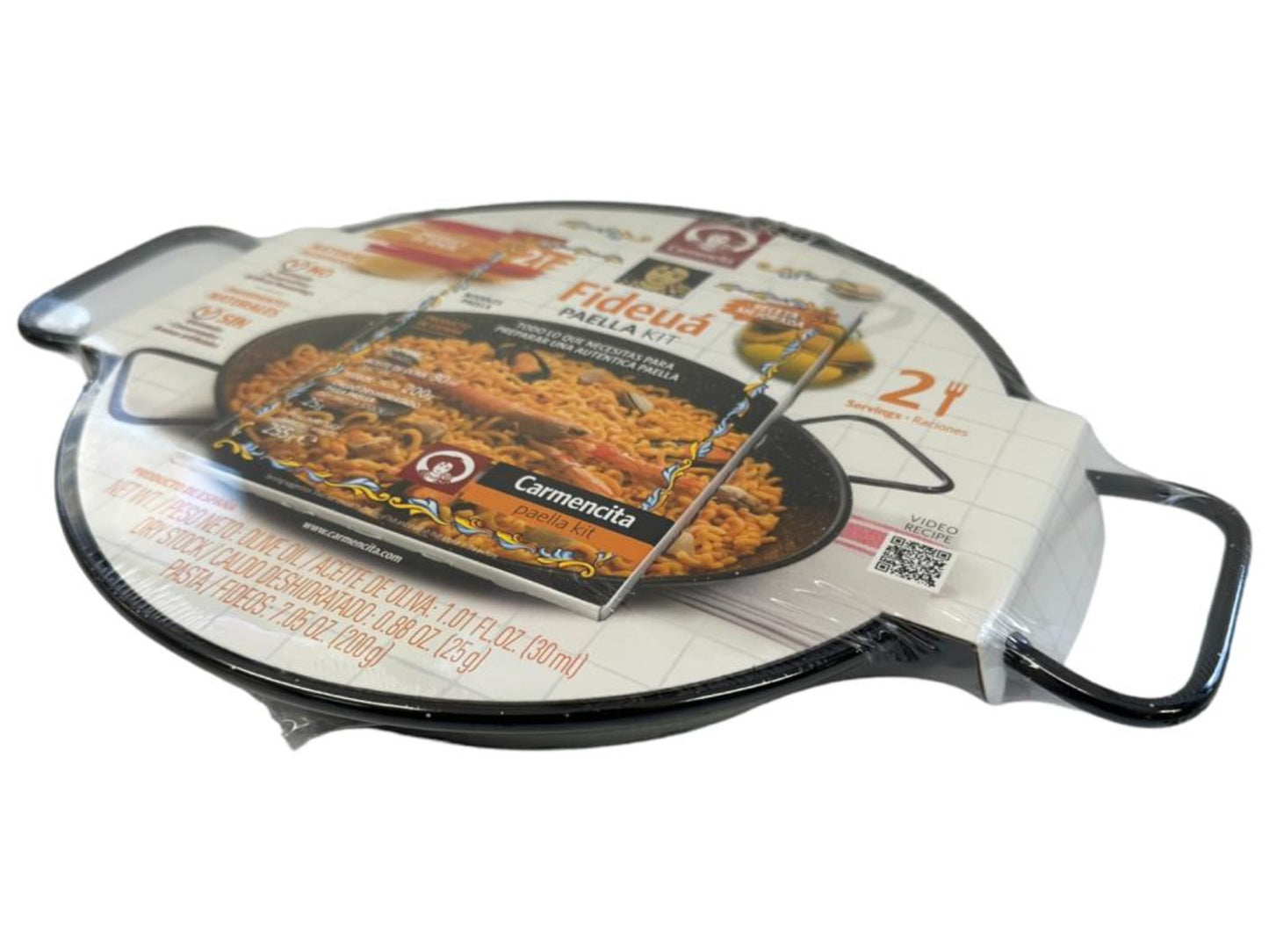 Carmencita Fideua Spanish Noodle Paella Kit With Enamel Pan 255g (Best Before 01-03-2025)