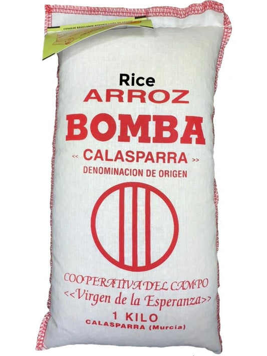 Virgen de la Esperanza Arroz Bomba Spanish Bomba Rice 1kg Best Before End of January 2024