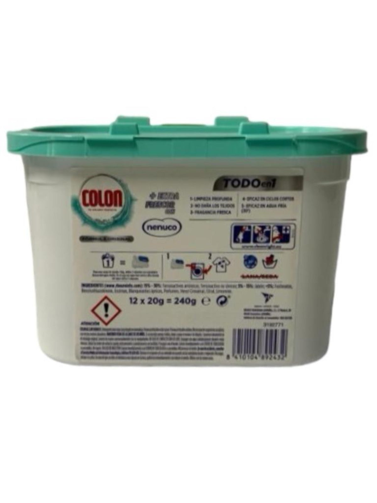 Nenuco Colon Laundry Capsules 240g