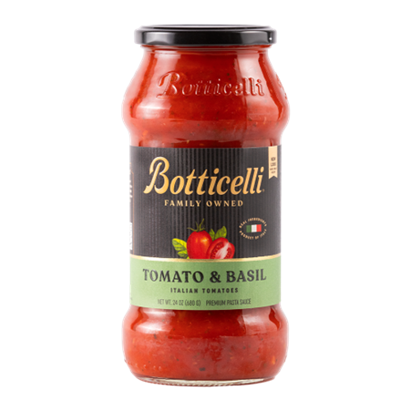 IN STORE ONLY - Botticelli Tomato & Basil Pasta Sauce 680g (Best Before 27-07-2028)