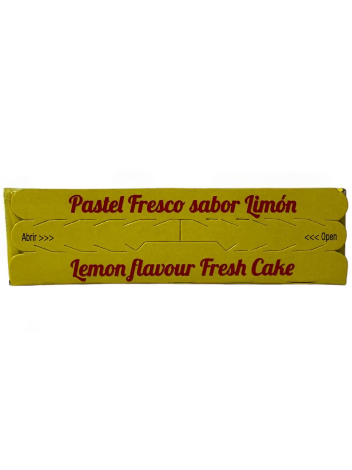 Calnort Pastel Fresco Sabor Limon Spanish Lemon Flavour Fresh Cake 75g  - 4 Pack Total 300g