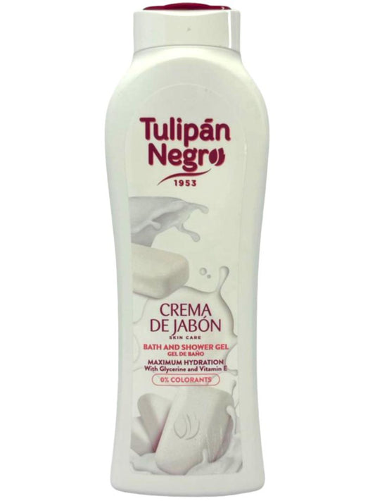 Tulipan Negro Crema de Jabon Spanish Bath And Shower Gel 650ml
