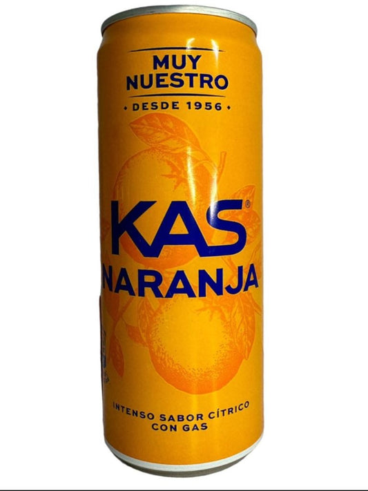 Muy Nuestro KAS Naranja Spanish - Orange soft drink 330ml