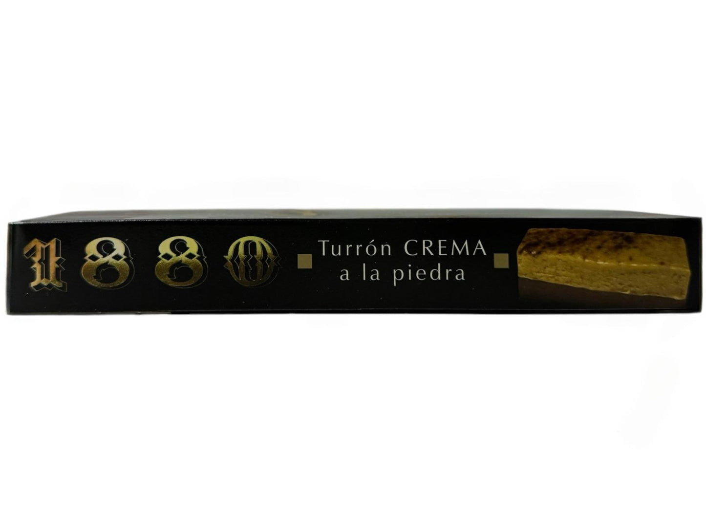 1880 Turron de Crema a la Piedra Spanish Soft Nougat Almond & Cinnamon 200g