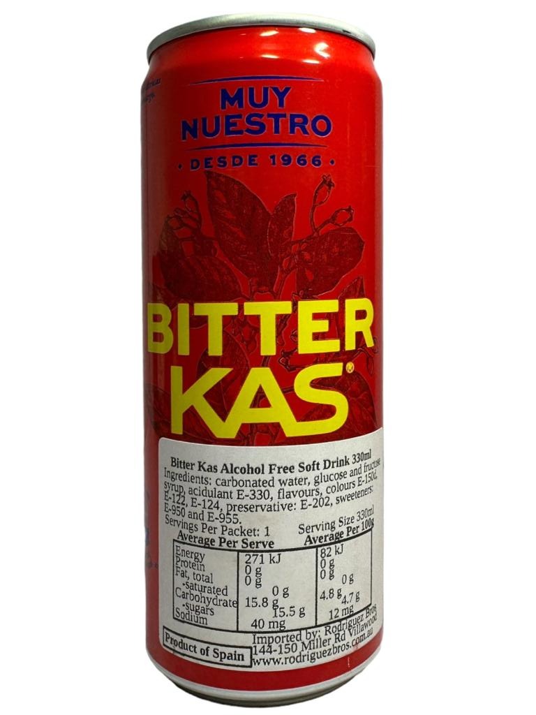 Muy Nuestro KAS Bitters Spanish - Soft Drink 330ml