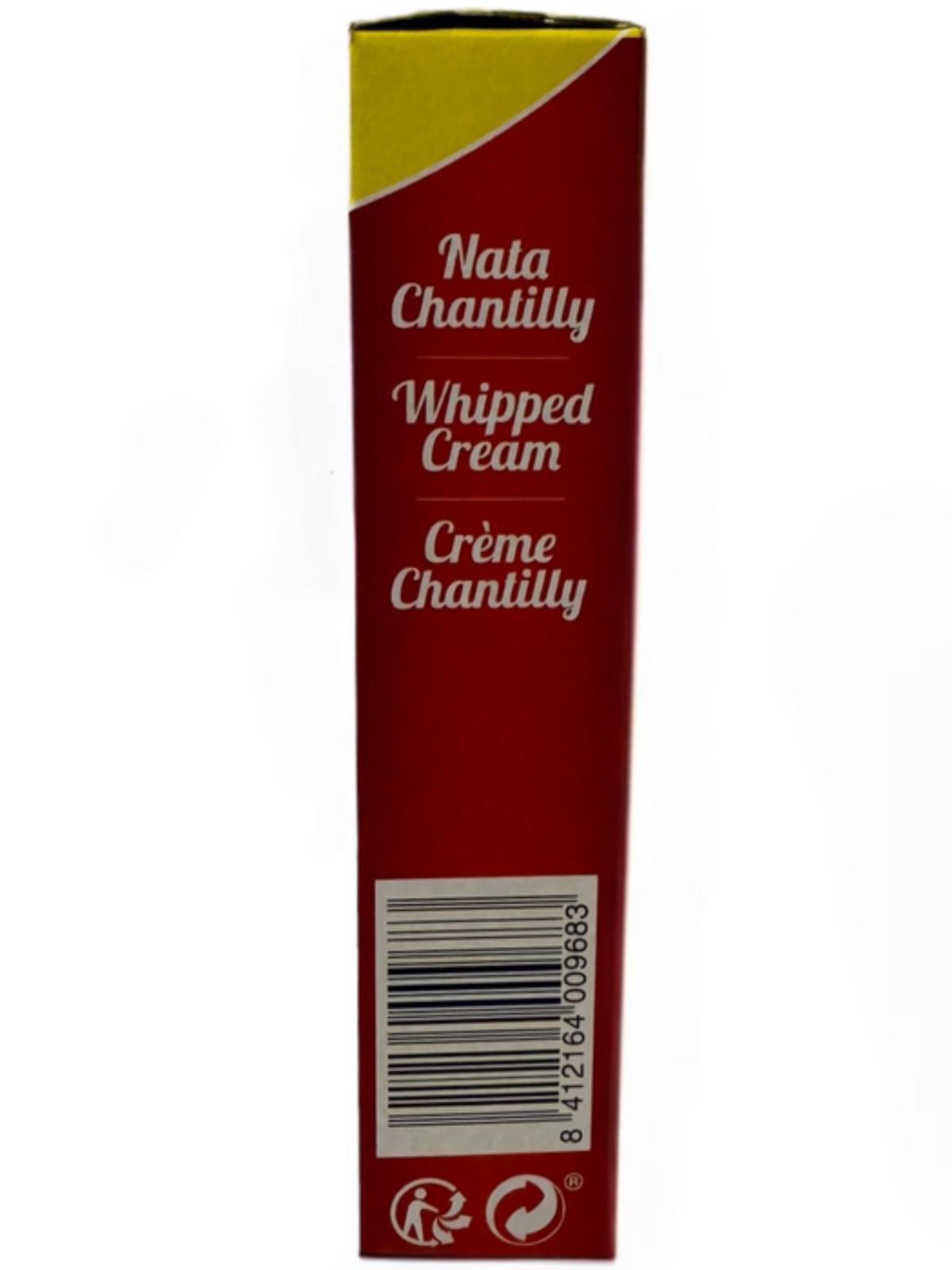Calnort Nata Chantilly Spanish Whipped Cream 72g - 4 Pack Total 288g