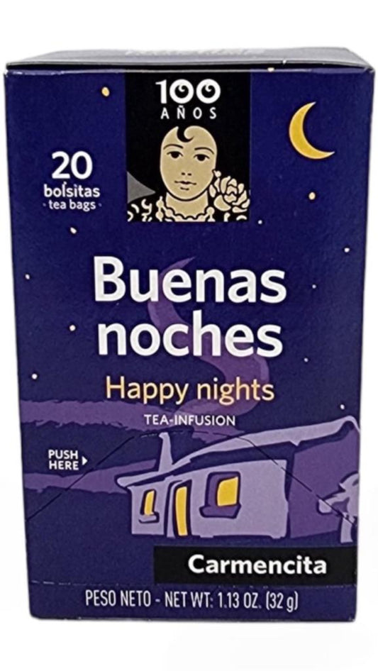 Carmencita Happy Nights Tea Infusion 20x bags 32g