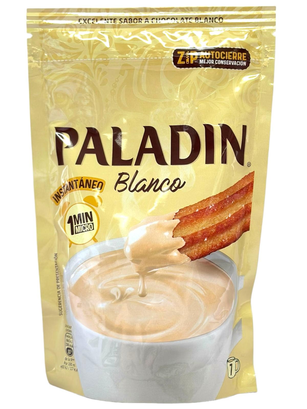 Paladin Blanco Spanish White Drinking Chocolate 250g Twin Pack 500g Total