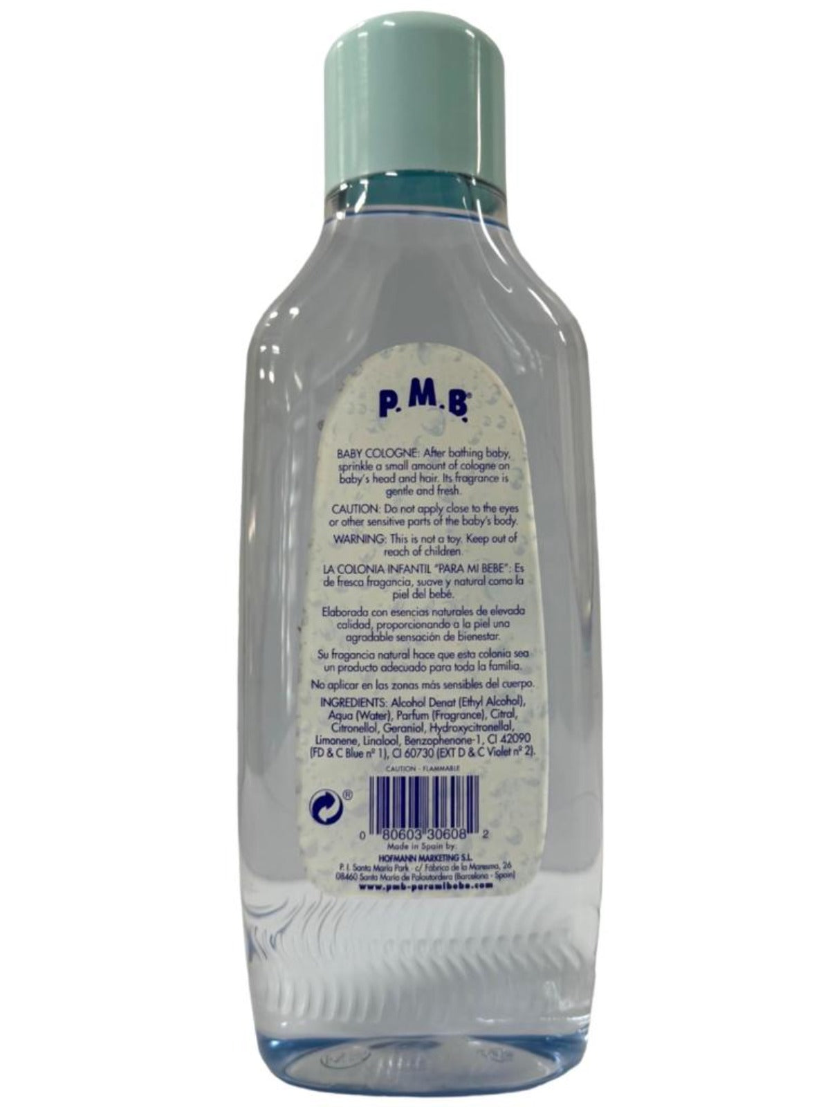Para Mi Bebe Colonia Infantil Blue Baby Cologne Refill 750ml