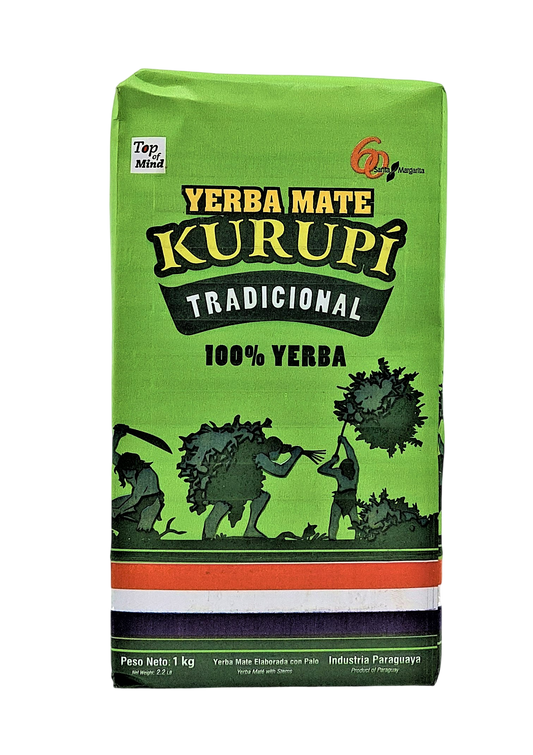 Yerba Mate Kurupi Tradicional 1 kg (Best Before 24-04-2027)