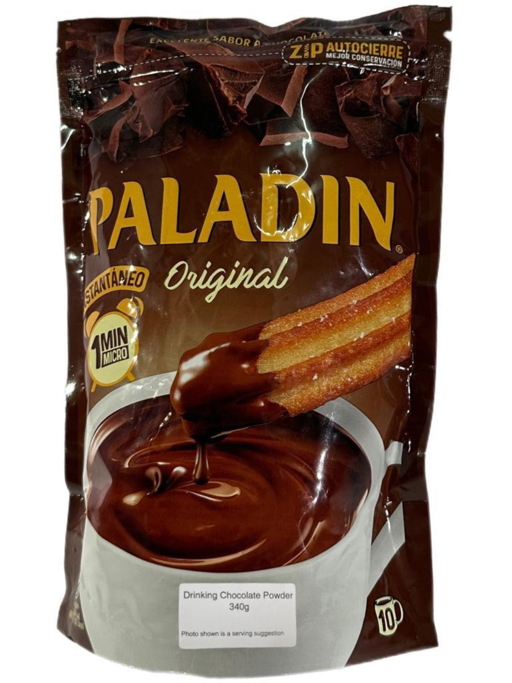 Paladin Original Spanish Drinking Chocolate for Churros 2 Pack 340g x2