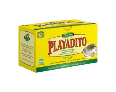 Playadito Yerba Mate cocido 20pk IN STORE ONLY (Best Before 10-10-2027)