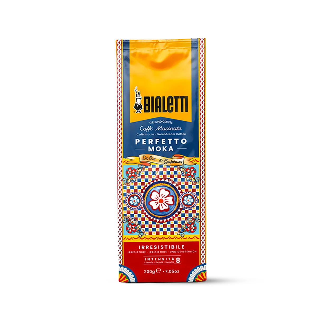 Bialetti Dolce&Gabbana Ground coffee - Perfetto Moka Irresistibile 200g