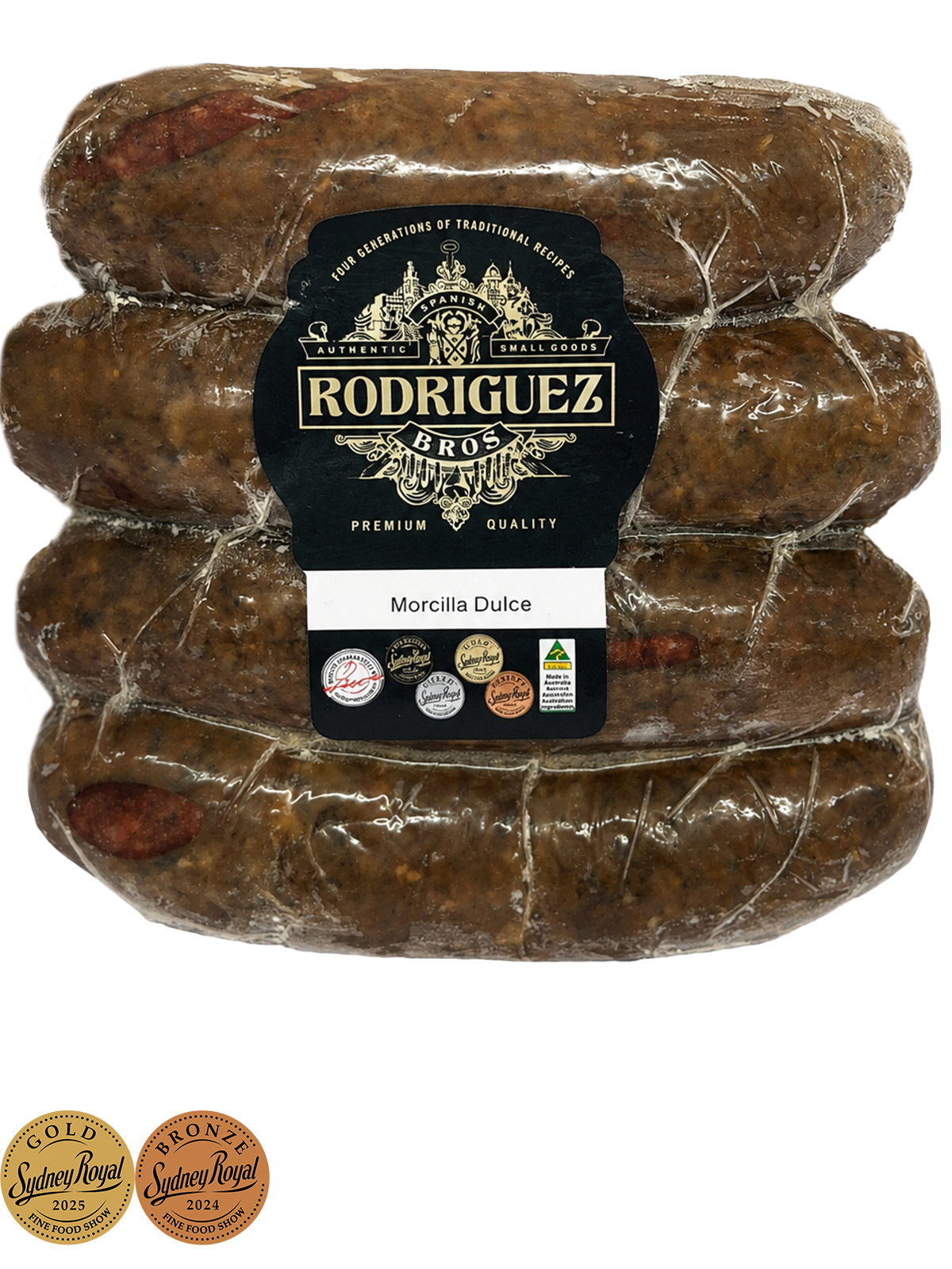 IN STORE ONLY FROZEN - Morcilla Dulce (Sweet) 4 piece pack frozen