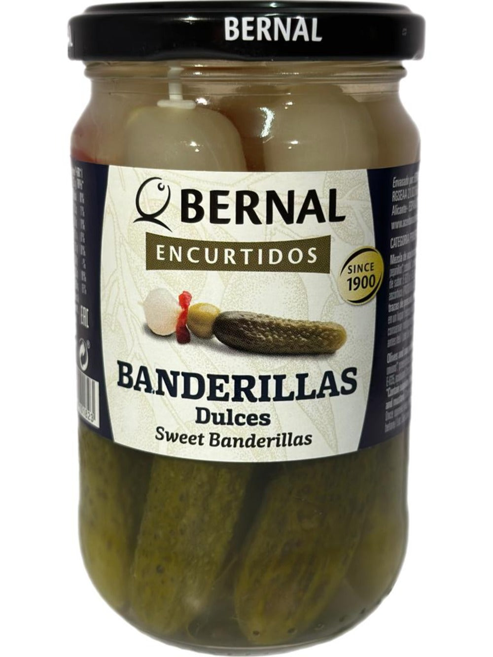 Bernal Encurtidos Banderillas Dulces Sweet Banderillas 300g (Best Before 03-05-2027)