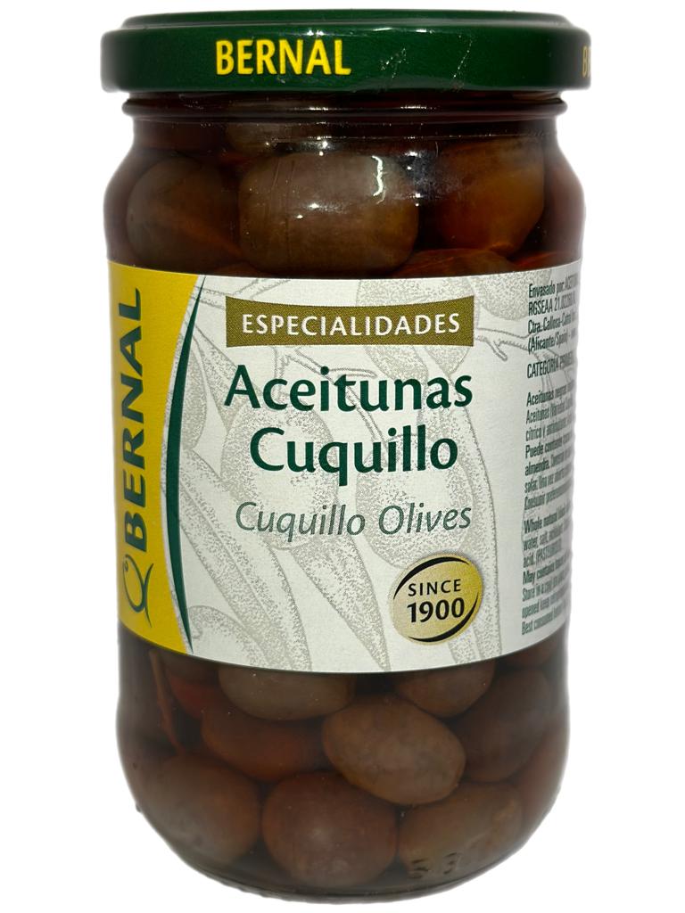 Bernal Aceitunas Cuquillo Spanish Olives 4 Pack 300g x4
