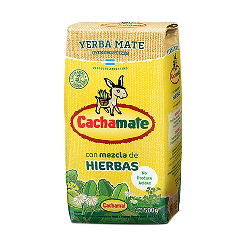 Cachamate Yerba Mate Con Mezcla de Hierbas 1kg