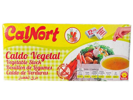 Calnort Caldo Vegetal 120g