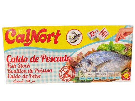 Calnort Caldo de Pescado 120g