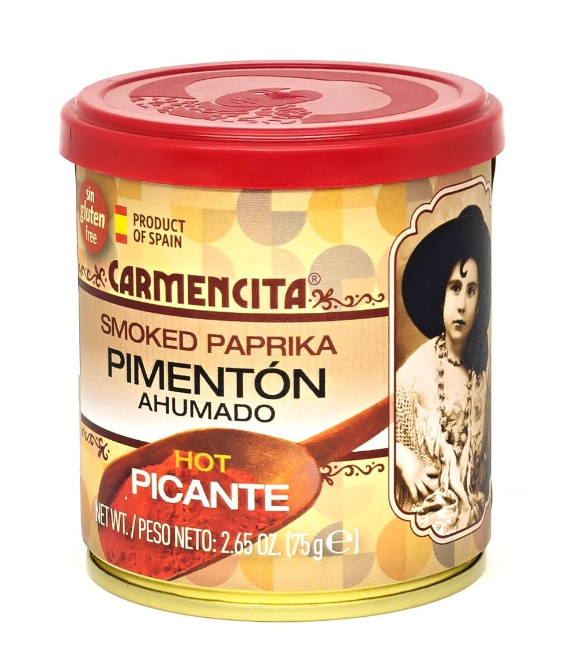 Carmencita Pimenton Ahumado Smoked Hot Paprika 75g