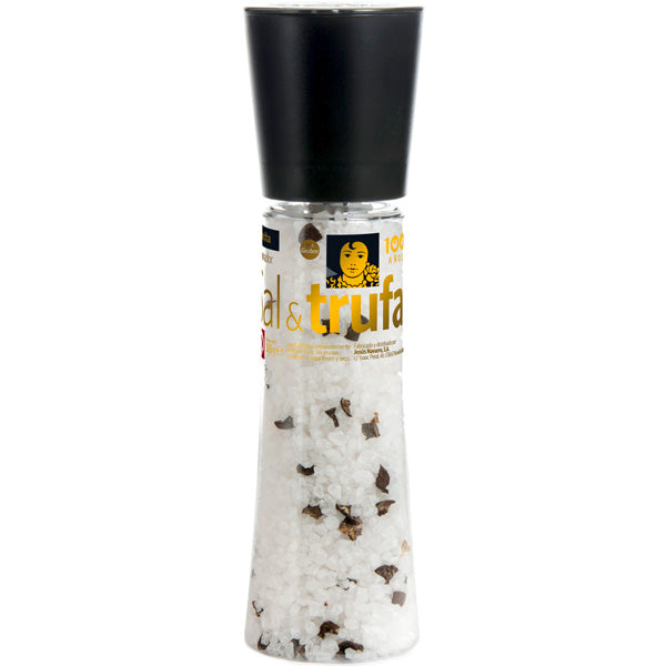 Carmencita Sea Salt With Black Truffle Grinder 360g