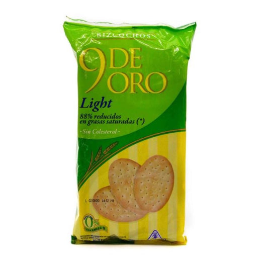 9 de Oro Light Argentinian Biscuits 170g